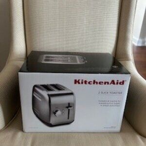 KitchenAid 2-Slice Toaster with manual lift - Brushed Steel